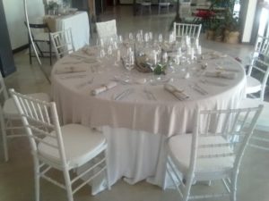 ibiza premium wedding table set up