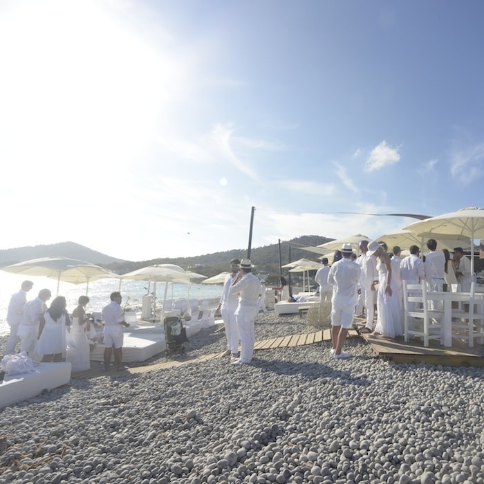 Wedding ceremony on a Ibiza beach